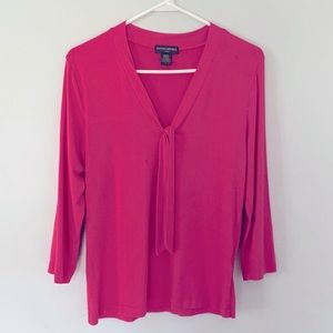 Banana Republic Tie Neck Blouse